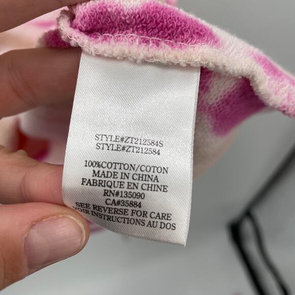 Z SUPPLY NWT Evereve Tempest Tie Dye Raw Hem Pullover Sweatshirt // XS - Picture 10 of 12